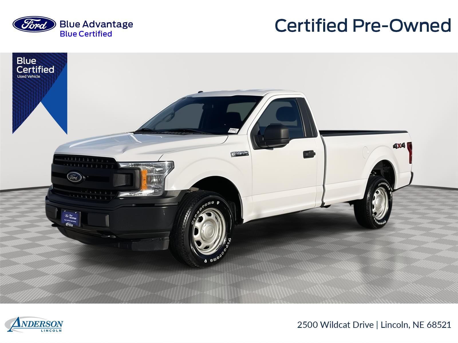 Oxford White 2018 Ford F-150 Pickup Truck Four-Wheel Drive Automatic