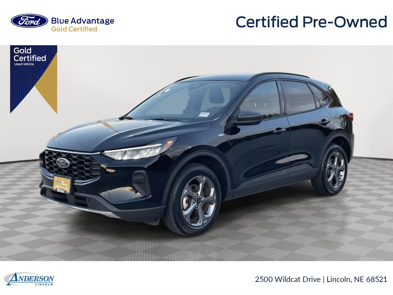 Agate Black 2025 Ford Escape SUV / Crossover All-Wheel Drive 8-Speed Automatic