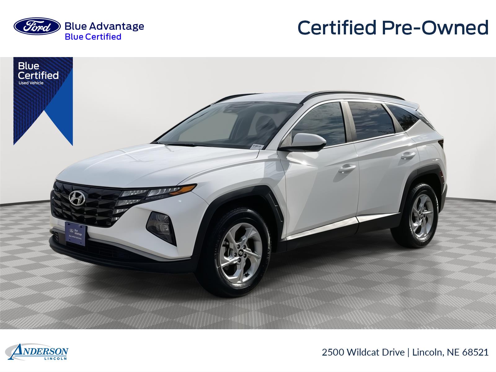 White Pearl 2024 Hyundai Tucson SUV / Crossover All-Wheel Drive Automatic
