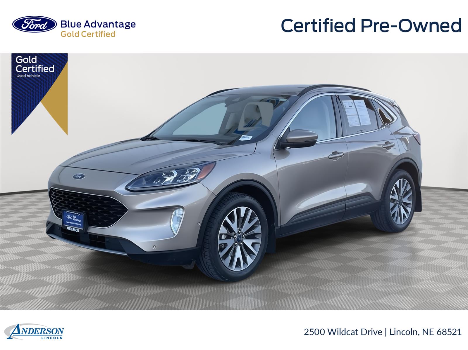 Used 2020 Ford Escape Titanium Hybrid SUV for sale in Lincoln NE