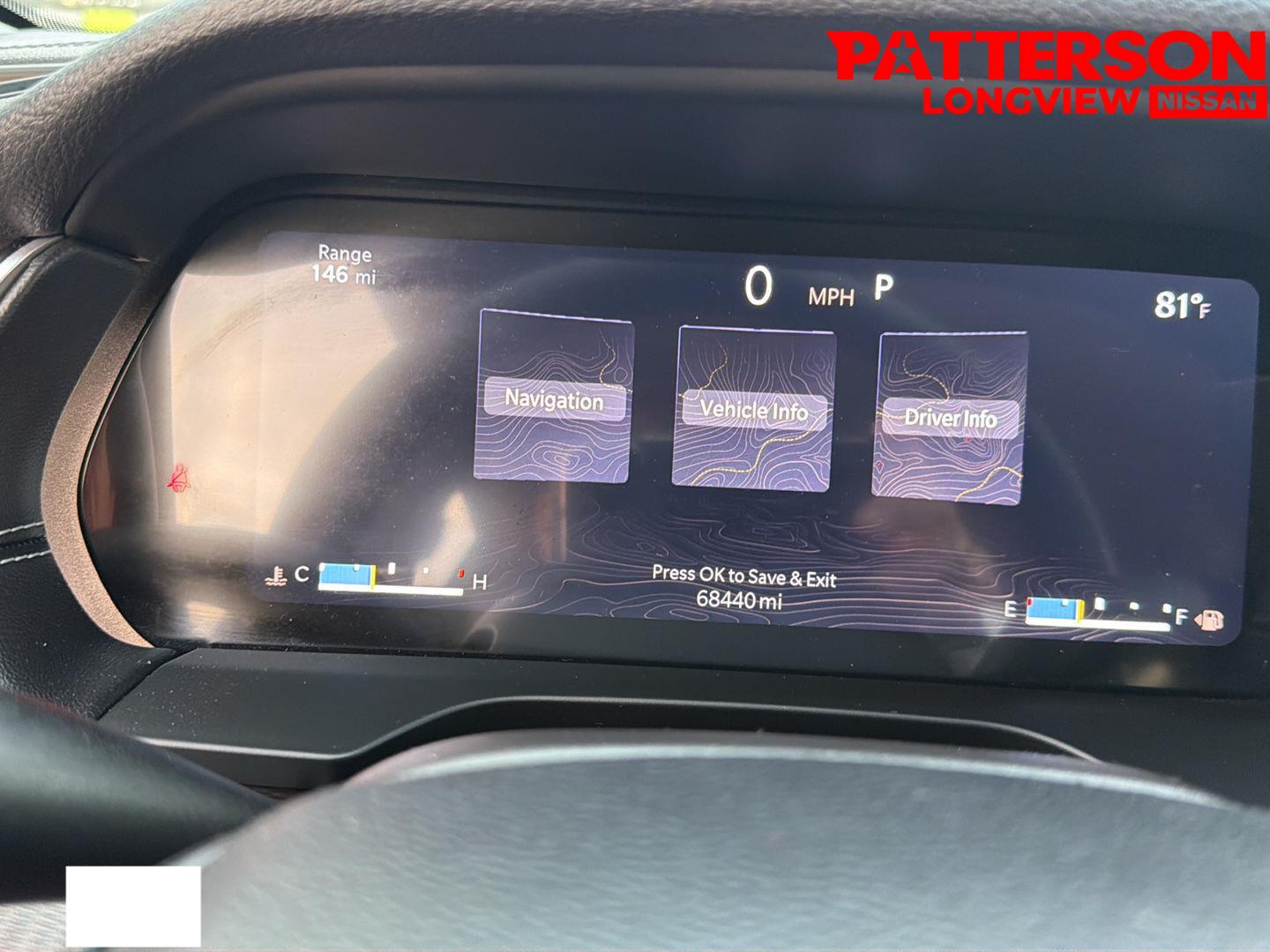 Used 2023 Diamond Black Crystal Pearlcoat Jeep Laredo image 6