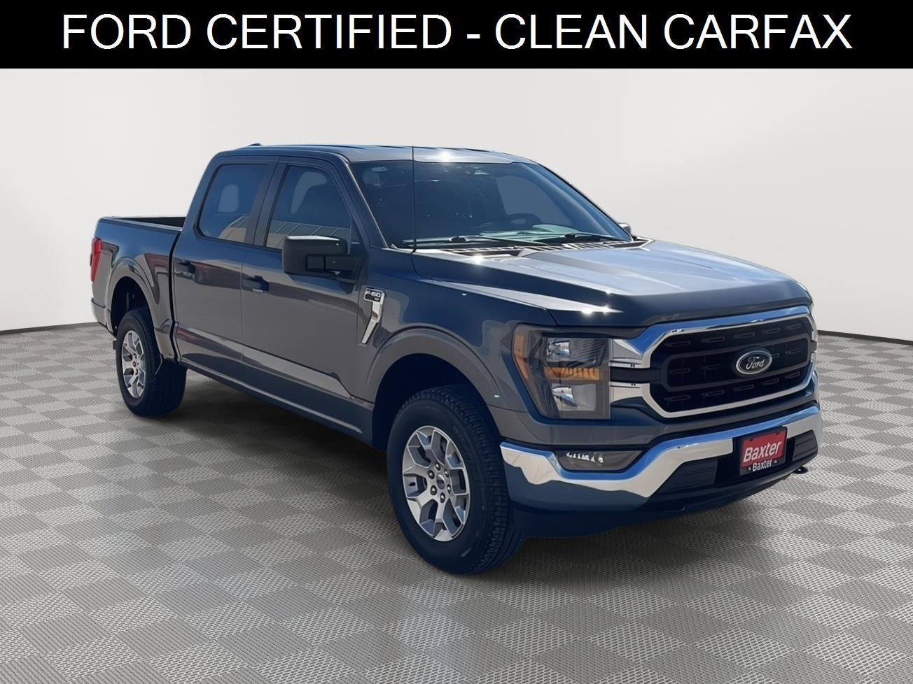 Carbonized Gray Metallic 2023 Ford F-150 Pickup Truck Four-Wheel Drive Automatic