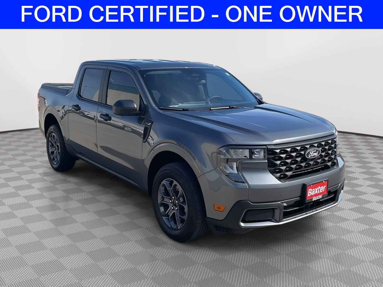 Carbonized Gray Metallic 2025 Ford Maverick XLT SuperCrew AWD Pickup Truck All-Wheel Drive 8-Speed Automatic