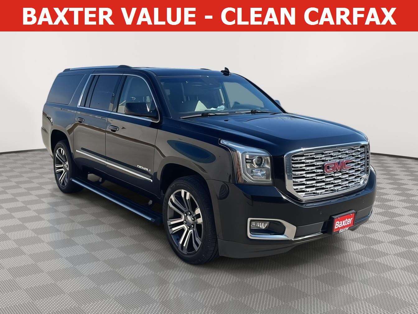 Onyx Black 2019 GMC Yukon XL Denali 4WD SUV / Crossover Four-Wheel Drive Automatic