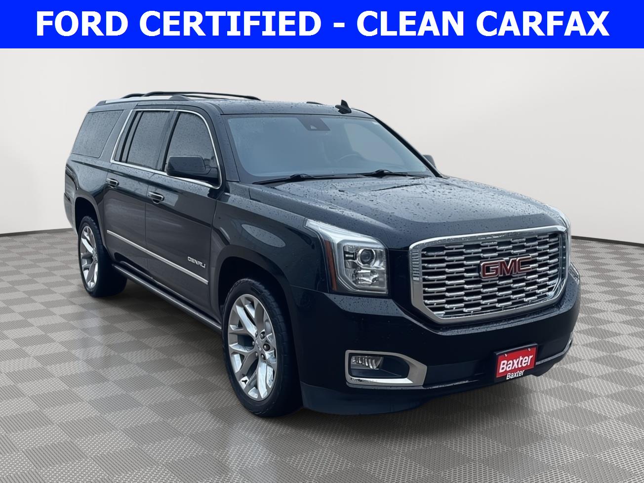 Onyx Black 2020 GMC Yukon XL Denali 4WD SUV / Crossover Four-Wheel Drive Automatic