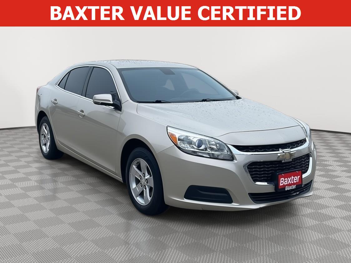 Champagne Silver Metallic 2016 Chevrolet Malibu Limited LT FWD Sedan Front-Wheel Drive 6-Speed Automatic