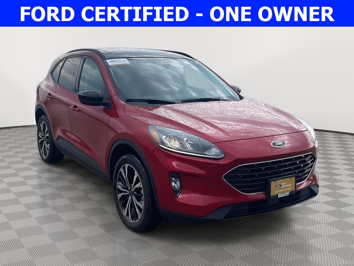 Rapid Red Metallic Tinted Clearcoat 2022 Ford Escape SEL AWD SUV / Crossover All-Wheel Drive 8-Speed Automatic