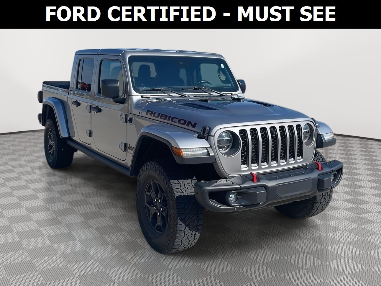 Billet Silver Metallic Clearcoat 2020 Jeep Gladiator Pickup Truck Four-Wheel Drive 8-Speed Automatic