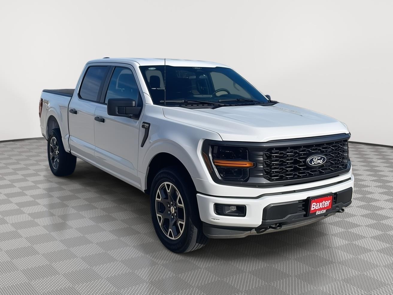 Oxford White 2024 Ford F-150 STX 4dr SuperCrew 4WD Pickup Truck Four-Wheel Drive Automatic