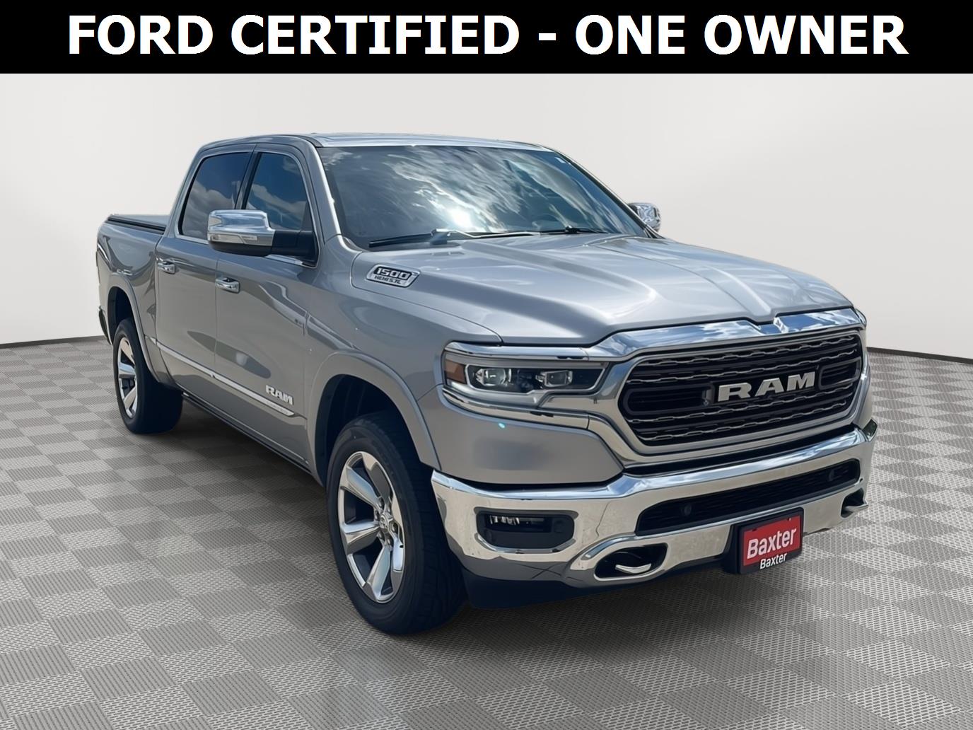 Billet Silver Metallic Clearcoat 2019 RAM 1500 Pickup Truck Four-Wheel Drive 8-Speed Automatic