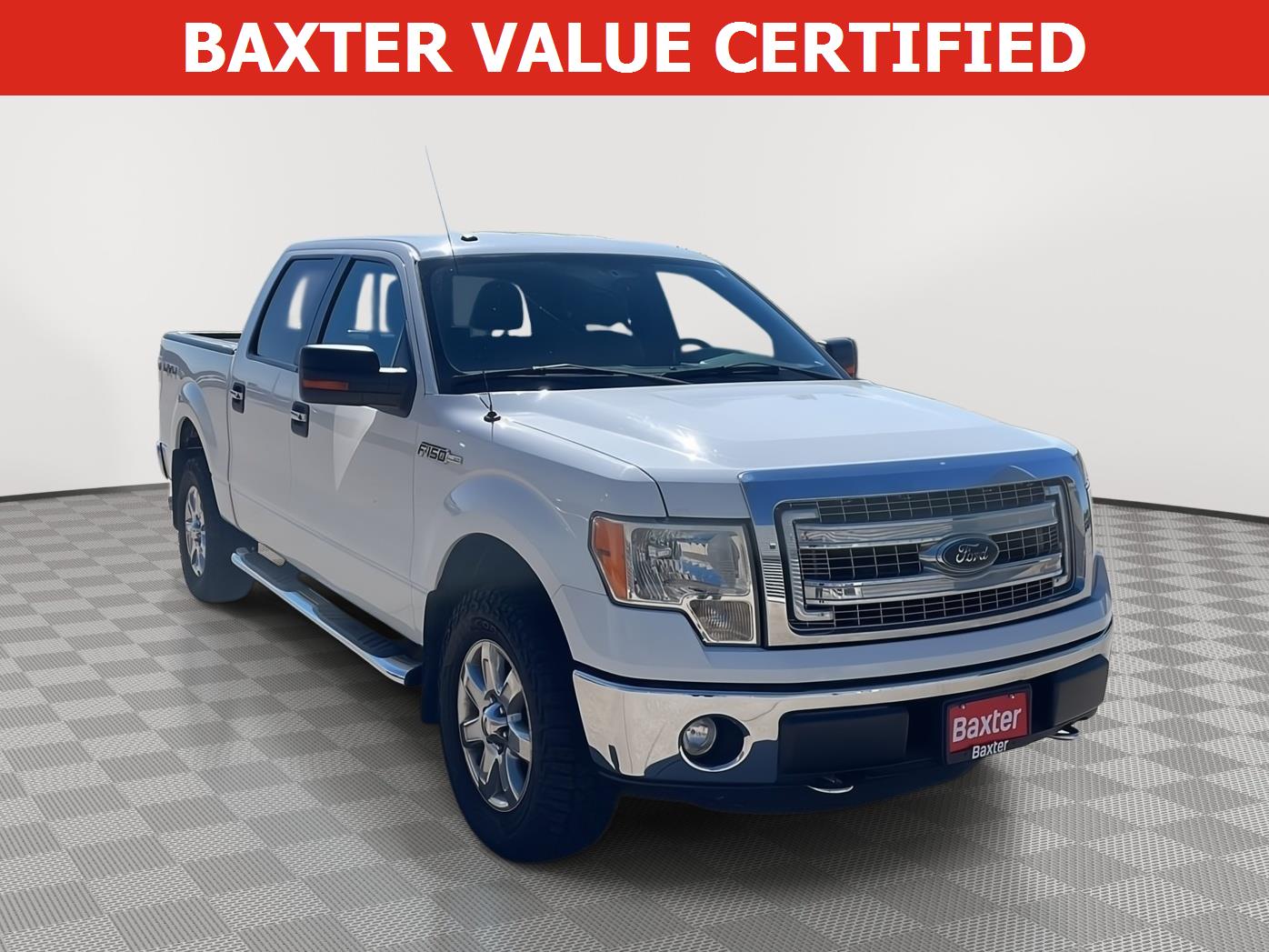 Oxford White 2013 Ford F-150 XL SuperCrew 4WD Pickup Truck Four-Wheel Drive 6-Speed Automatic
