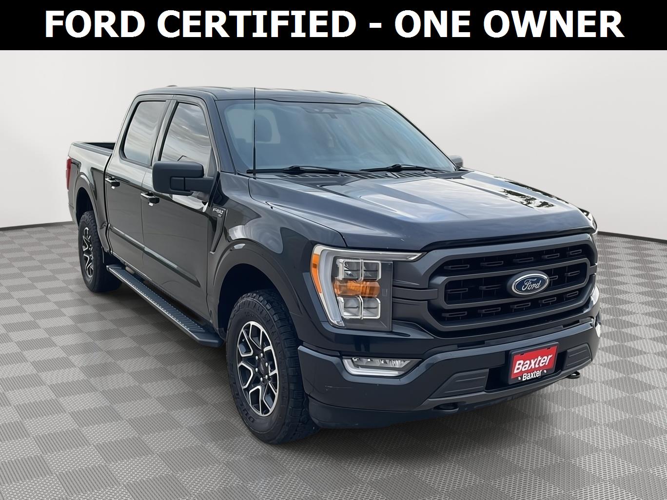 Agate Black 2022 Ford F-150 Pickup Truck Four-Wheel Drive Automatic