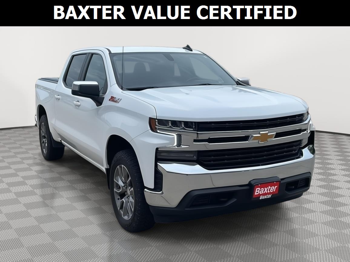 Summit White 2021 Chevrolet Silverado 1500 Pickup Truck Four-Wheel Drive 8-Speed Automatic