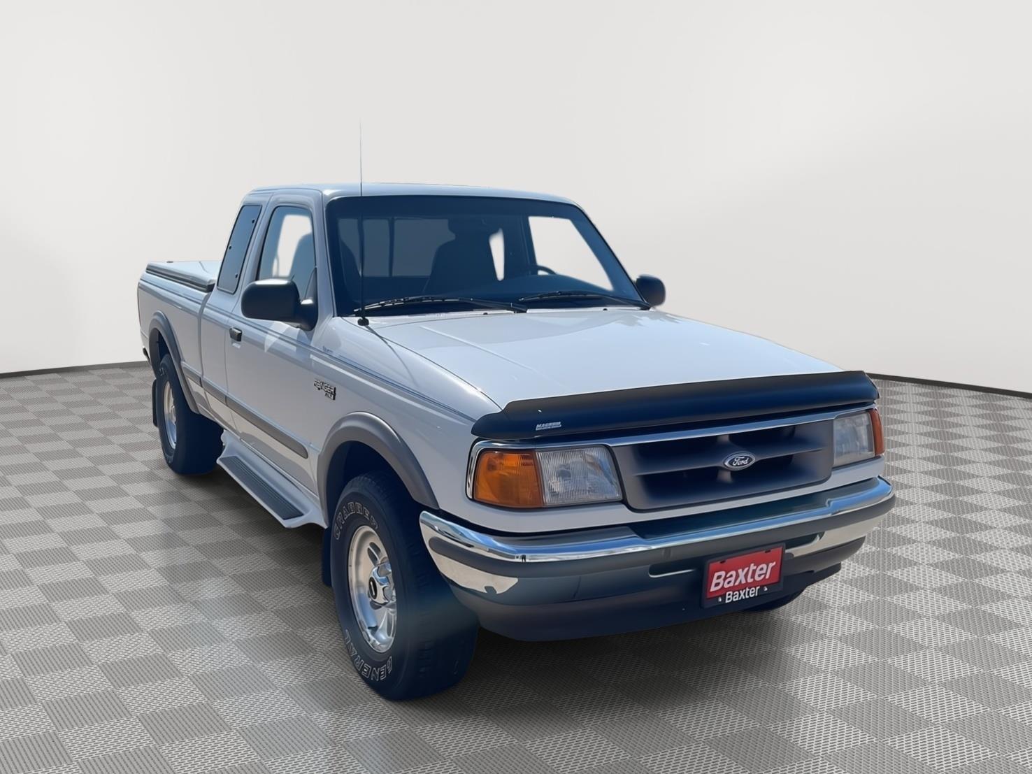 1996 Ford Ranger Splash Extended Cab Stepside 4WD SB Pickup Truck Four-Wheel Drive 5-Speed Manual Overdrive