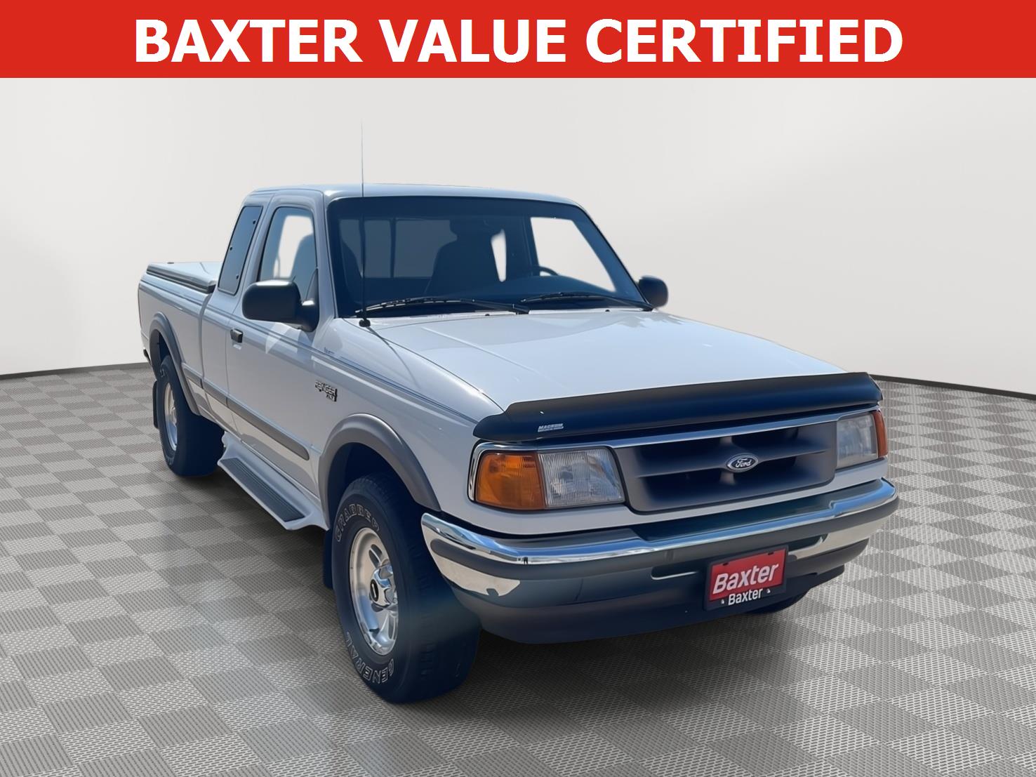 1996 Ford Ranger Splash Extended Cab Stepside 4WD SB Pickup Truck Four-Wheel Drive 5-Speed Manual Overdrive