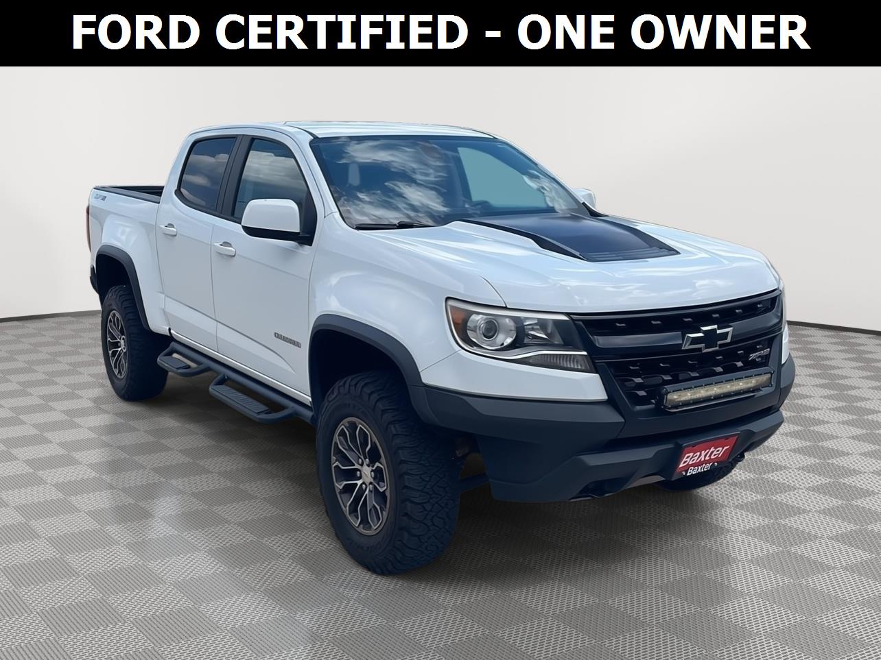 Summit White 2019 Chevrolet Colorado Pickup Truck Four-Wheel Drive 8-Speed Automatic