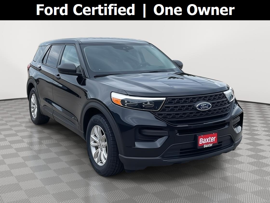 Agate Black 2021 Ford Explorer SUV / Crossover Rear-Wheel Drive Automatic