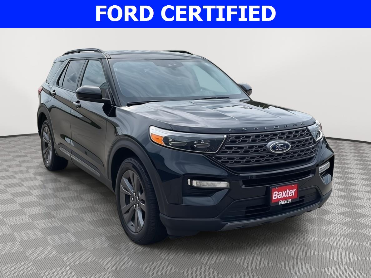 Agate Black 2023 Ford Explorer SUV / Crossover All-Wheel Drive Automatic