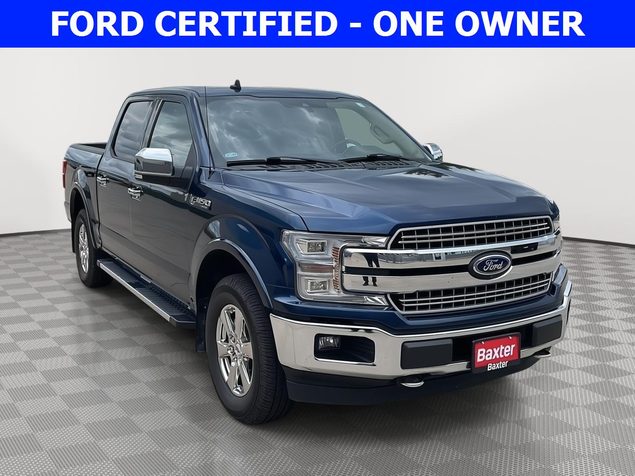 Blue Jeans 2019 Ford F-150 Pickup Truck Four-Wheel Drive Automatic