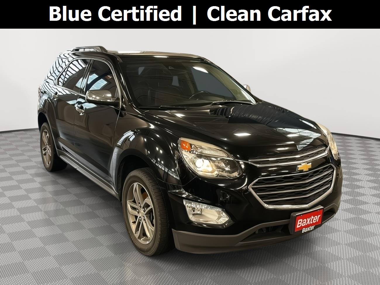Black 2017 Chevrolet Equinox SUV / Crossover All-Wheel Drive 6-Speed Automatic Overdrive