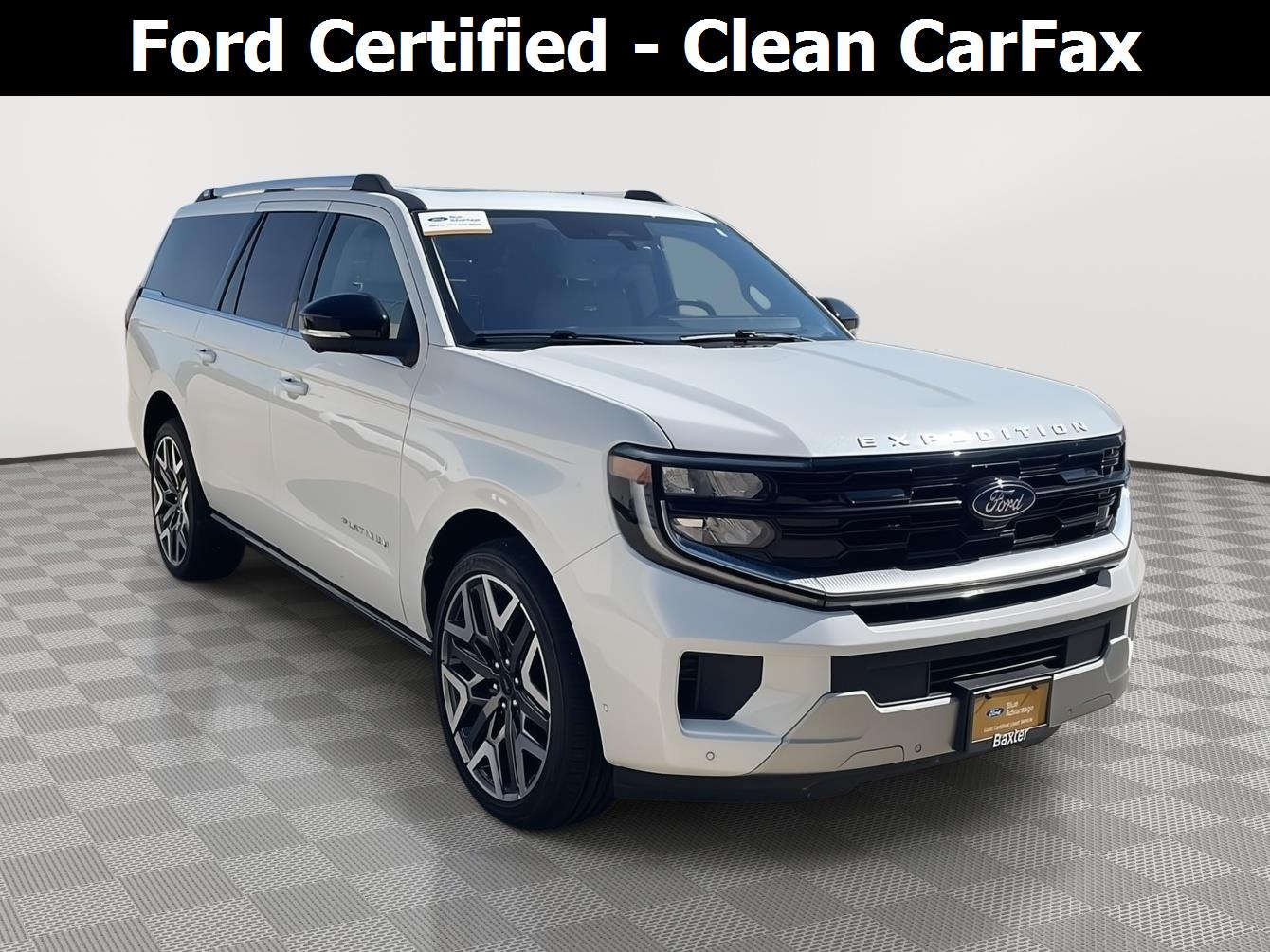 Star White Metallic Tri-Coat 2025 Ford Expedition SUV / Crossover Four-Wheel Drive Automatic