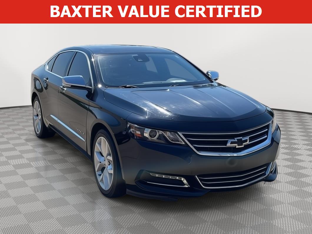 Black 2015 Chevrolet Impala Sedan Front-Wheel Drive 6-Speed Automatic