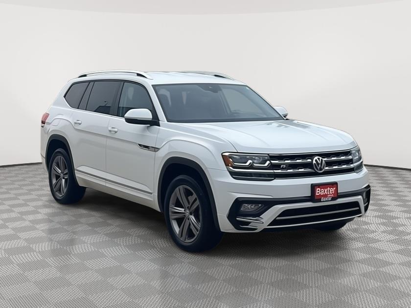 Pure White 2019 Volkswagen Atlas SUV / Crossover All-Wheel Drive Automatic