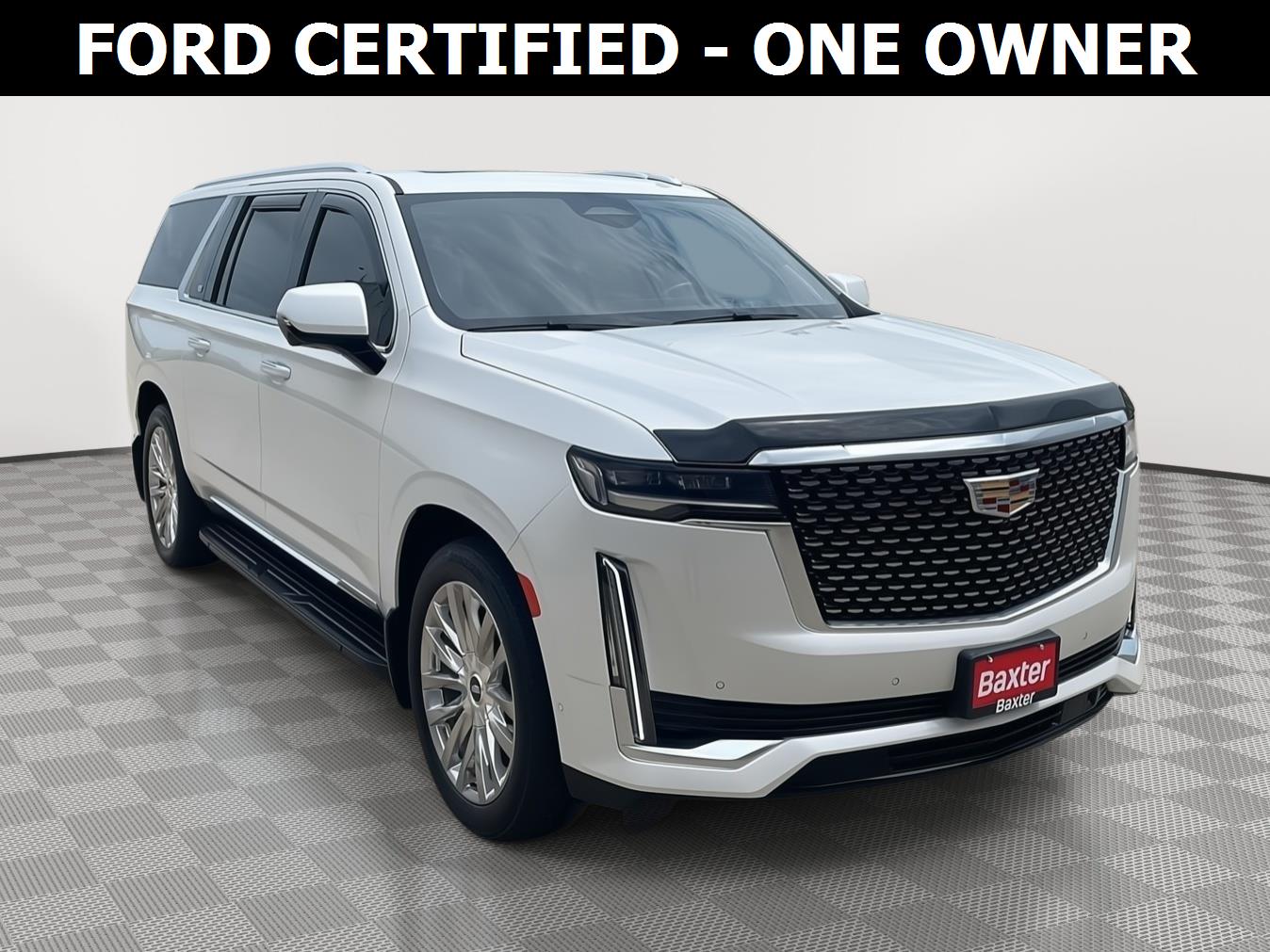 Crystal White Tricoat 2024 Cadillac Escalade ESV SUV / Crossover Four-Wheel Drive Automatic