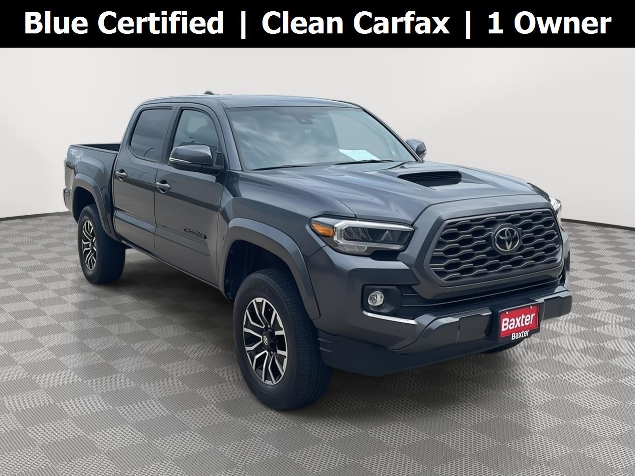 Magnetic Gray Metallic 2023 Toyota Tacoma Pickup Truck Four-Wheel Drive Automatic