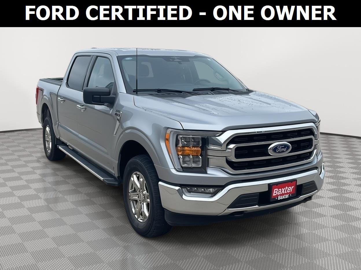Iconic Silver 2023 Ford F-150 Pickup Truck Four-Wheel Drive Automatic
