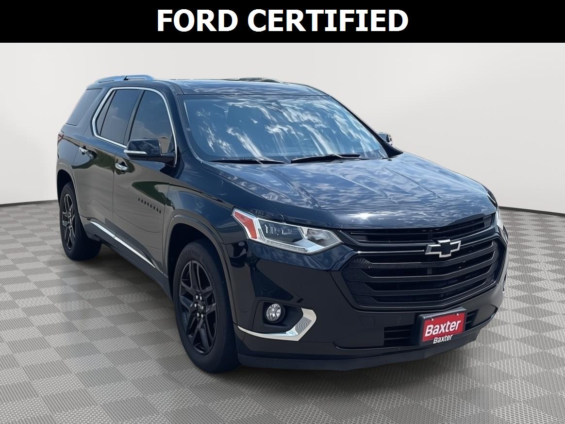 Mosaic Black Metallic 2019 Chevrolet Traverse SUV / Crossover Four-Wheel Drive 9-Speed Automatic