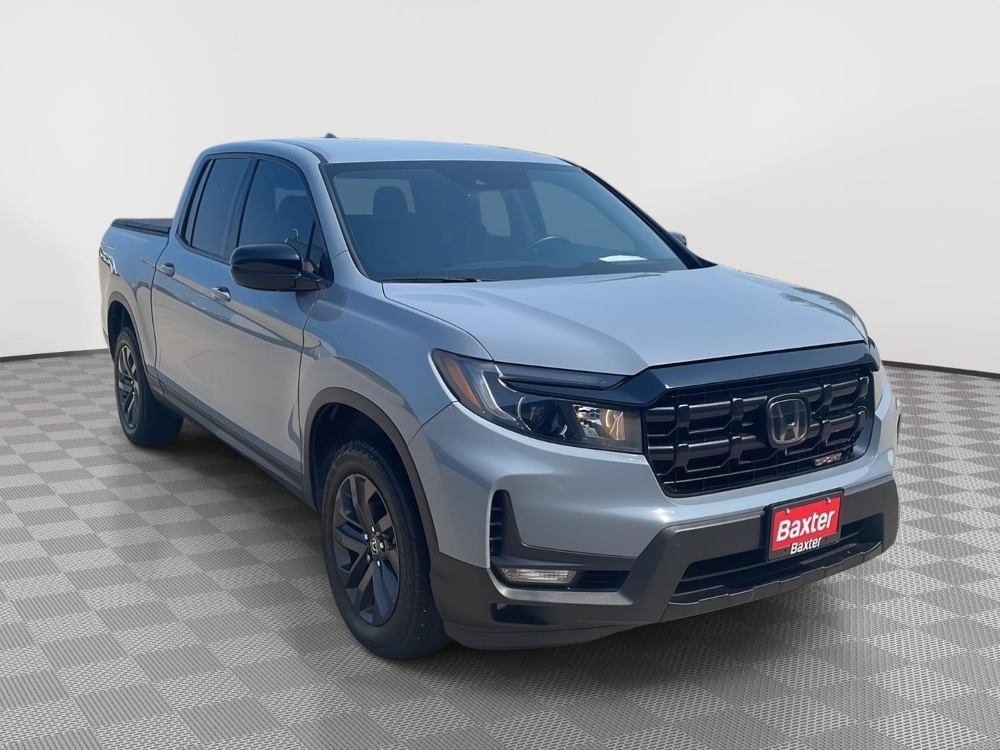 Sonic Gray Pearl 2024 Honda Ridgeline Pickup Truck All-Wheel Drive Automatic