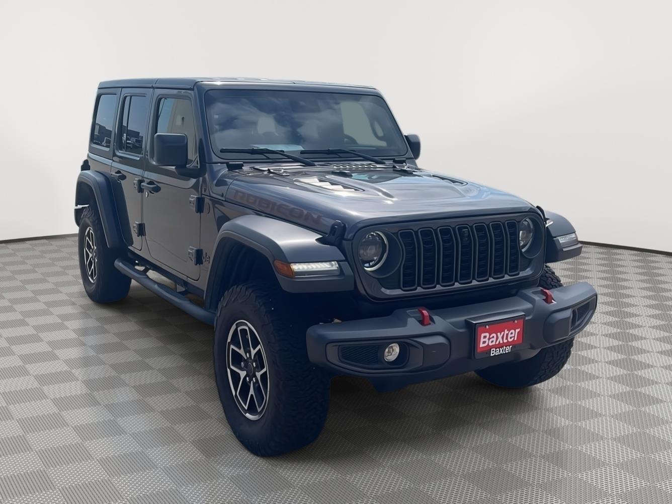 Gray (Granite Crystal Metallic Clearcoat) 2024 Jeep Wrangler SUV / Crossover Four-Wheel Drive 8-Speed Automatic