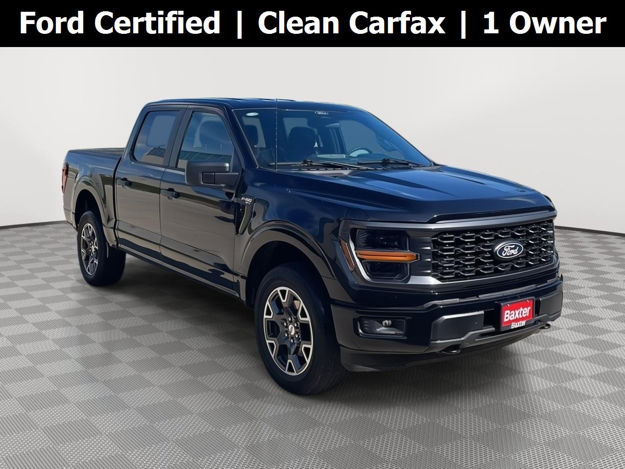 Agate Black 2024 Ford F-150 Pickup Truck Four-Wheel Drive Automatic