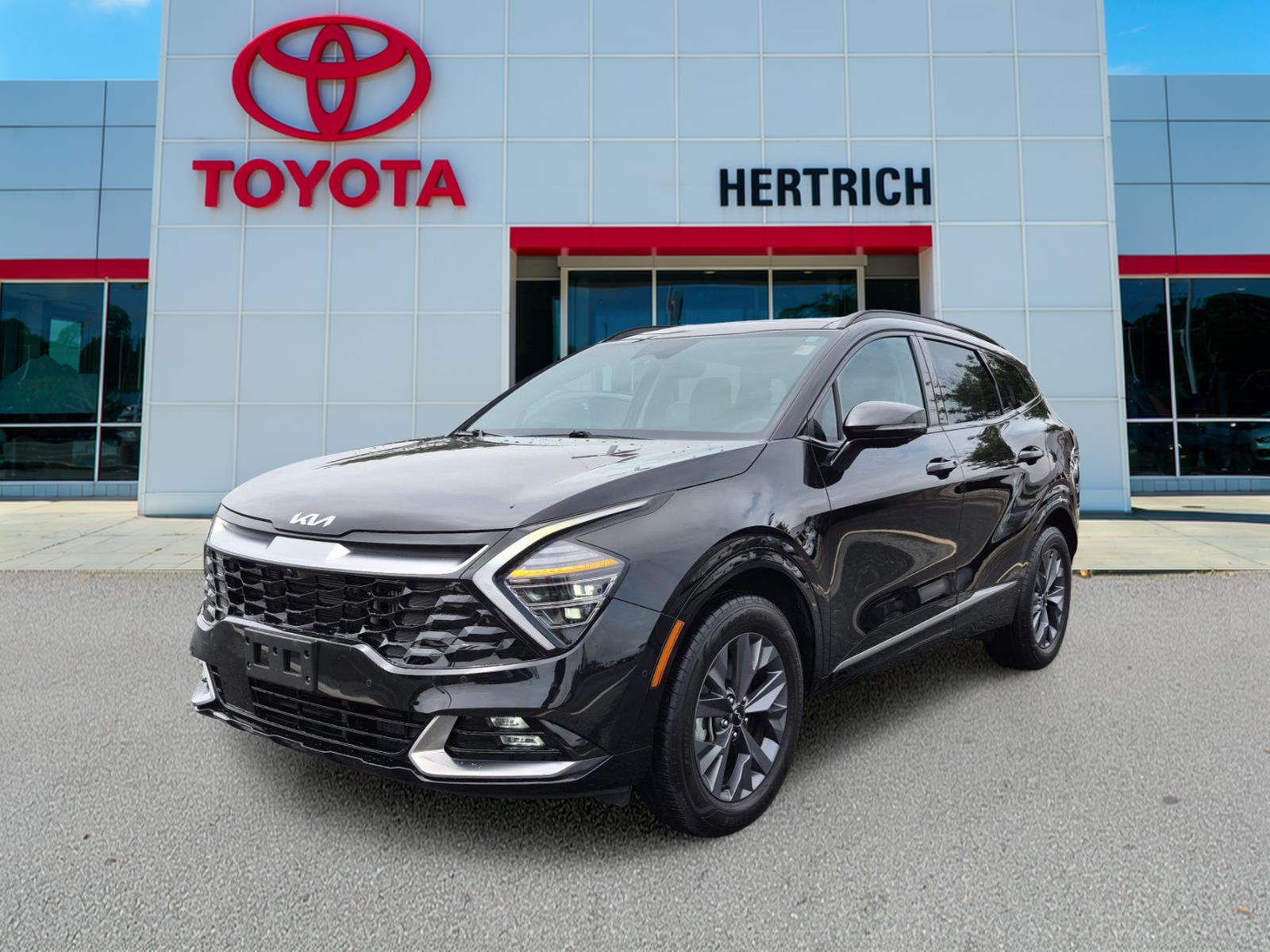 Fusion Black 2023 Kia Sportage Hybrid SUV / Crossover All-Wheel Drive Automatic