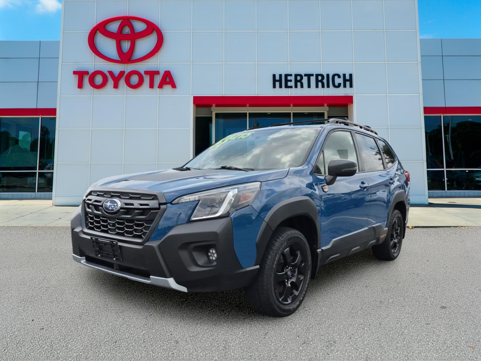 Geyser Blue 2022 Subaru Forester SUV / Crossover All-Wheel Drive Continuously Variable Transmission