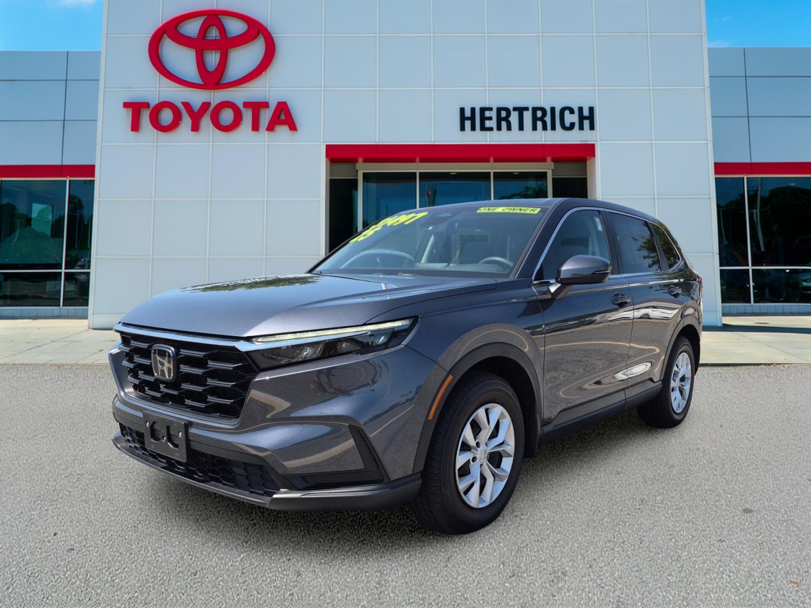 Meteorite Gray Metallic 2025 Honda CR-V SUV / Crossover All-Wheel Drive Continuously Variable Transmission