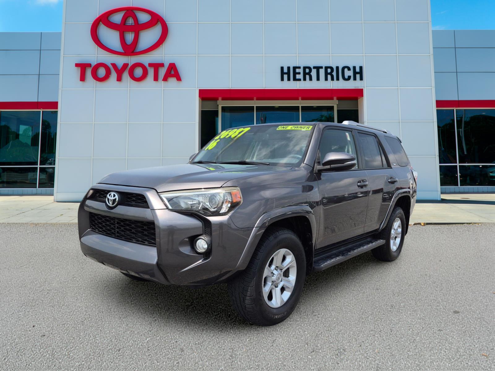 Classic Silver Metallic 2016 Toyota 4Runner SUV / Crossover Four-Wheel Drive Automatic