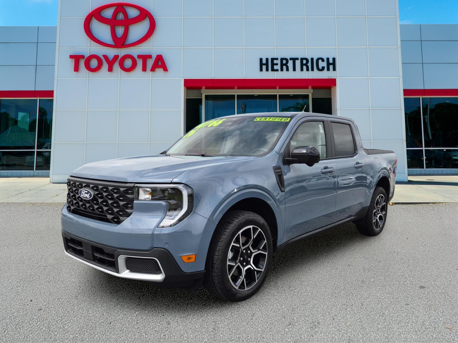 Blue (Azure Gray Metallic Tri-Coat) 2026 Ford Maverick Pickup Truck All-Wheel Drive 1-Speed Dual Clutch