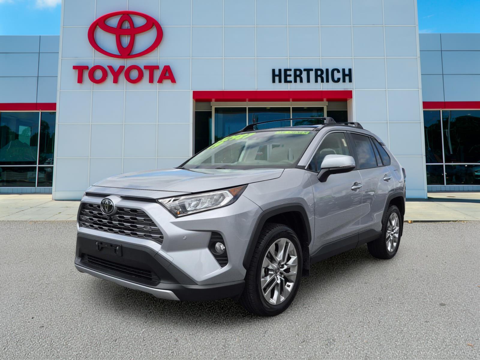 Silver Sky Metallic 2019 Toyota RAV4 SUV / Crossover All-Wheel Drive 8-Speed Automatic