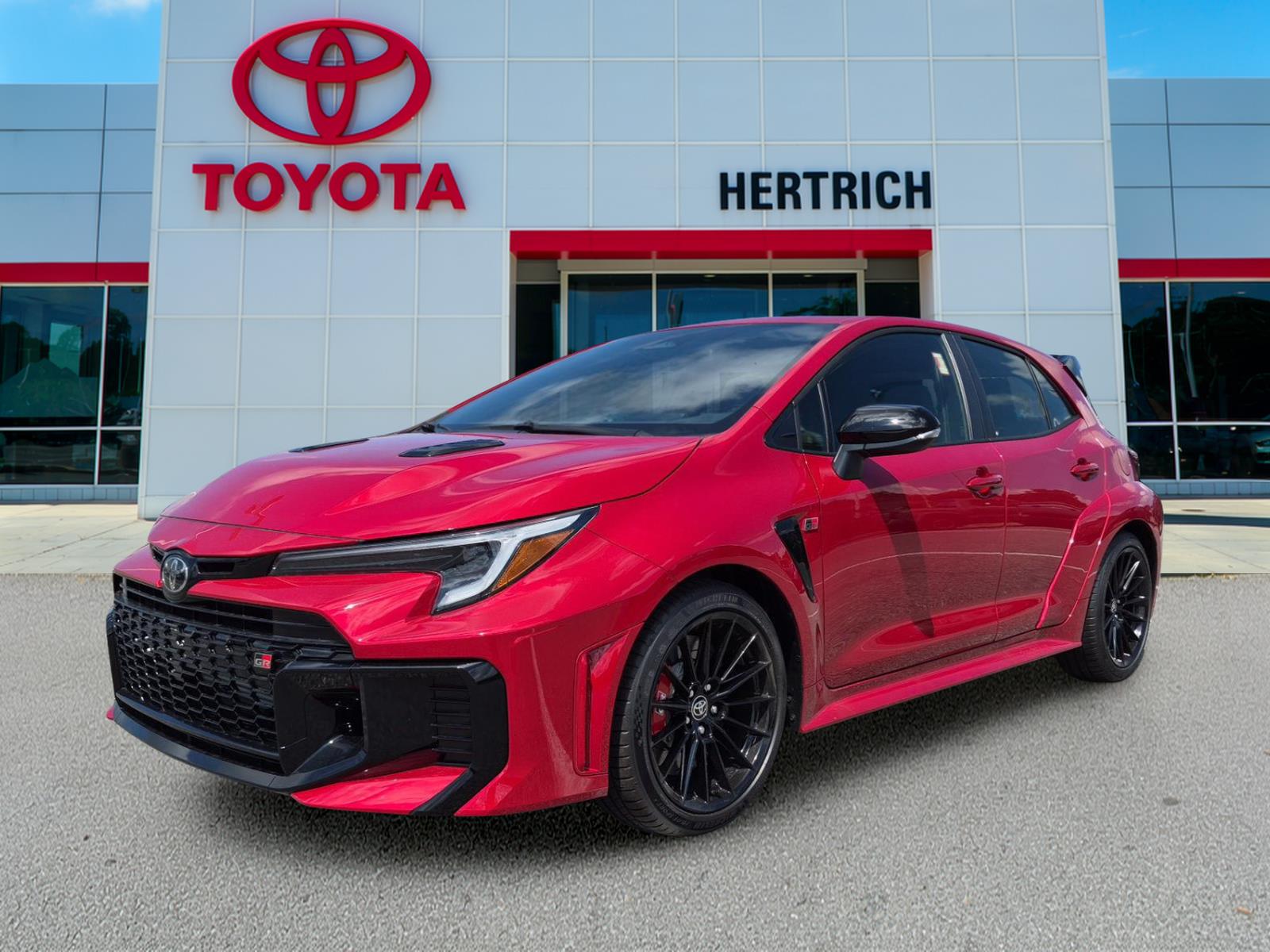 SUPERSONIC RED 2026 Toyota GR Corolla Hatchback All-Wheel Drive