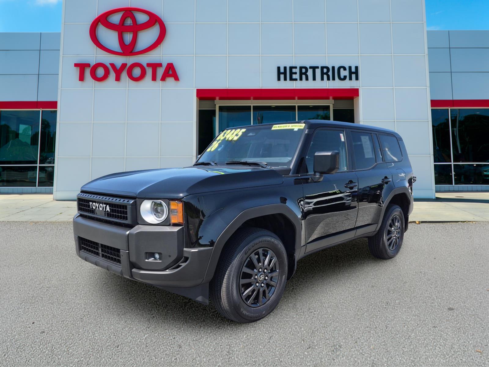 Black 2026 Toyota Land Cruiser SUV / Crossover Four-Wheel Drive 8-Speed Automatic
