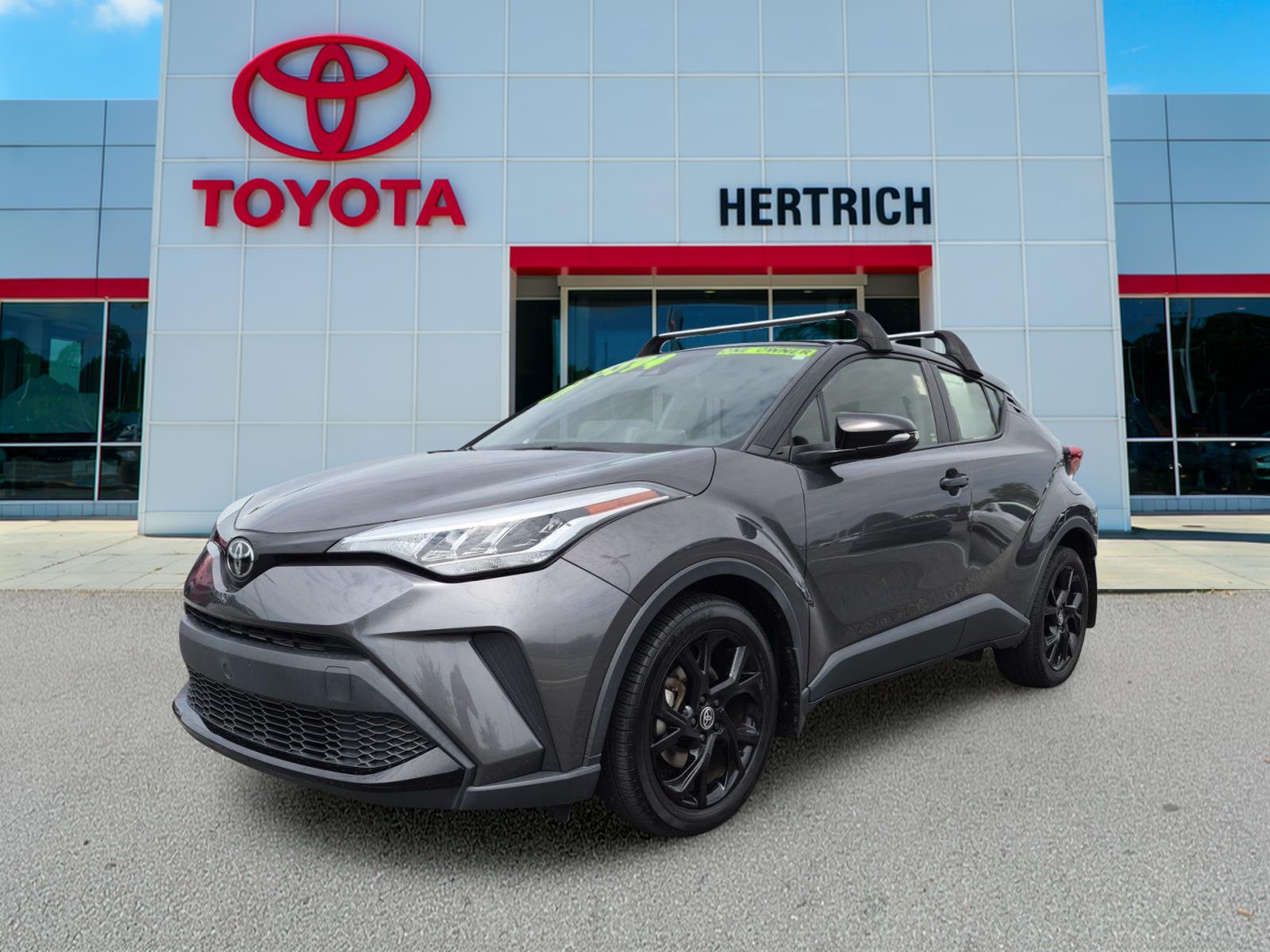 Magnetic Gray Metallic w/Black Roof 2021 Toyota C-HR SUV / Crossover Front-Wheel Drive 7-Speed CVT