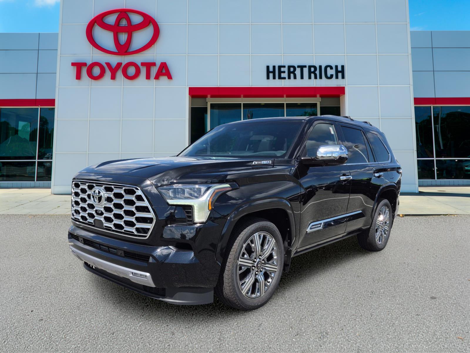 Midnight Black Metallic 2026 Toyota Sequoia SUV / Crossover Four-Wheel Drive Automatic