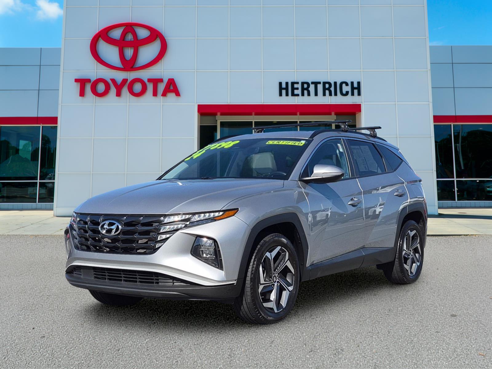 Shimmering Silver 2024 Hyundai Tucson SUV / Crossover All-Wheel Drive Automatic