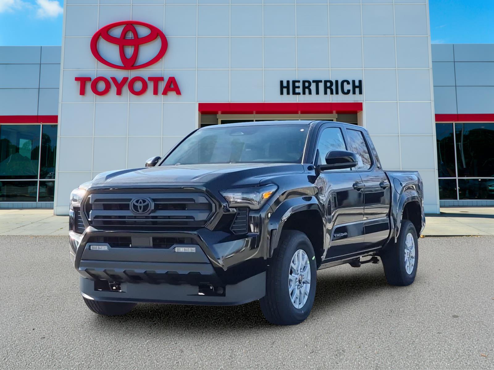 Black 2026 Toyota Tacoma Pickup Truck Four-Wheel Drive 8-Speed Automatic