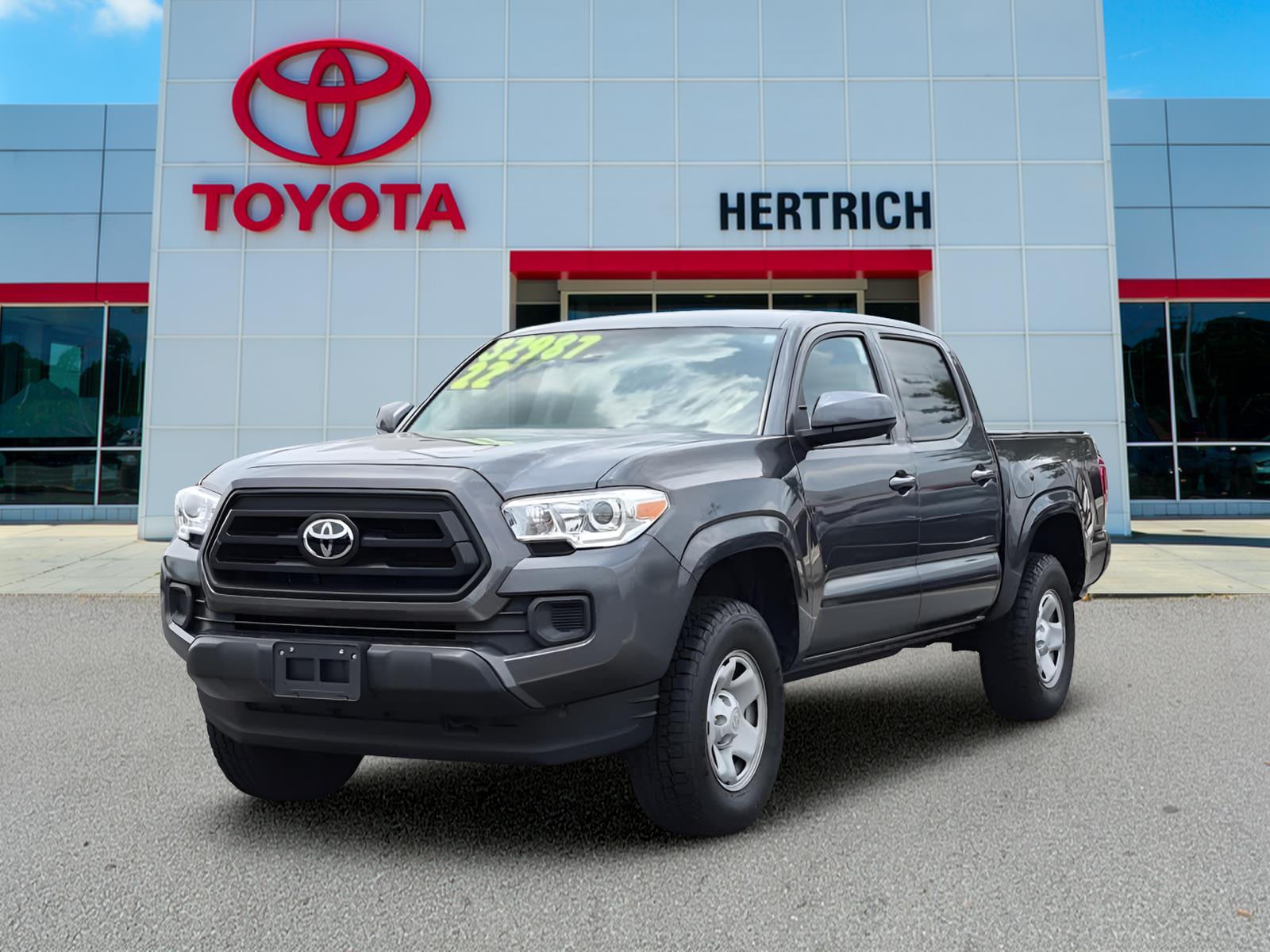 Magnetic Gray Metallic 2022 Toyota Tacoma Pickup Truck Four-Wheel Drive 6-Speed Automatic