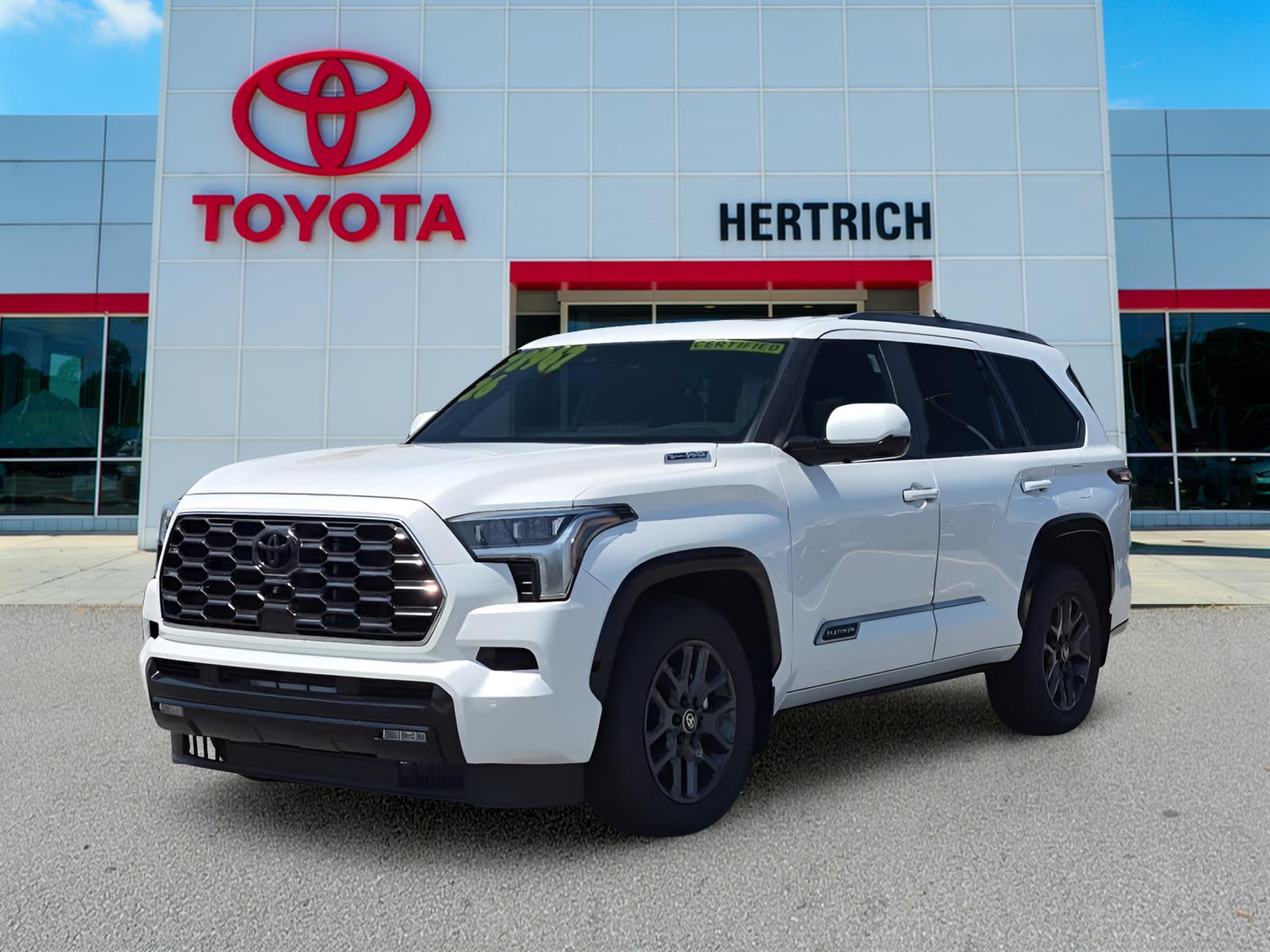 White (Wind Chill Pearl) 2026 Toyota Sequoia SUV / Crossover Four-Wheel Drive Automatic