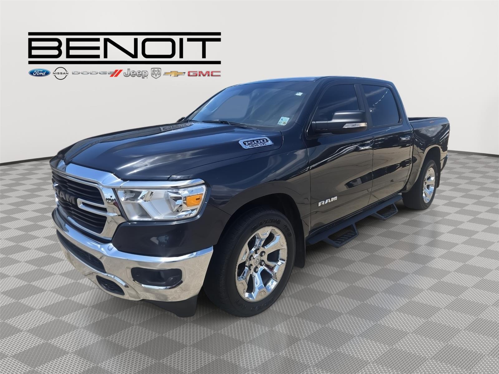 Gray (Maximum Steel Metallic Clearcoat) 2020 RAM 1500 Pickup Truck 8-Speed Automatic