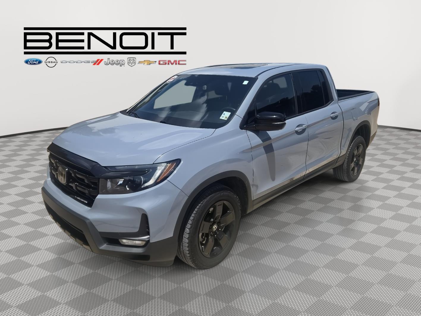 Sonic Gray Pearl 2025 Honda Ridgeline Pickup Truck All-Wheel Drive Automatic